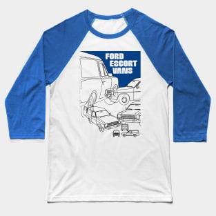 FORD ESCORT VANS - brochure Baseball T-Shirt